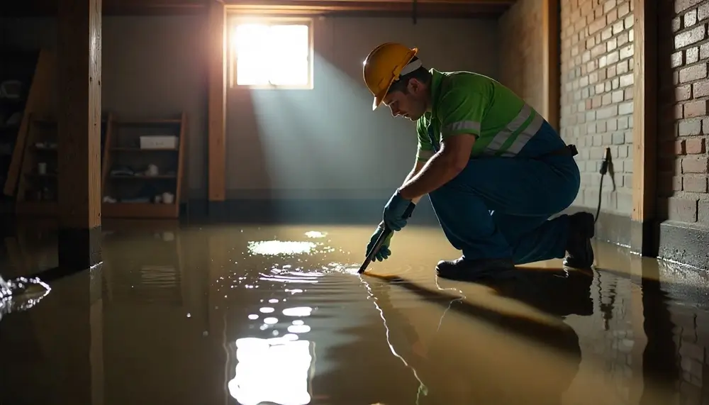 Professional water damage restoration services in Reinholds, PA